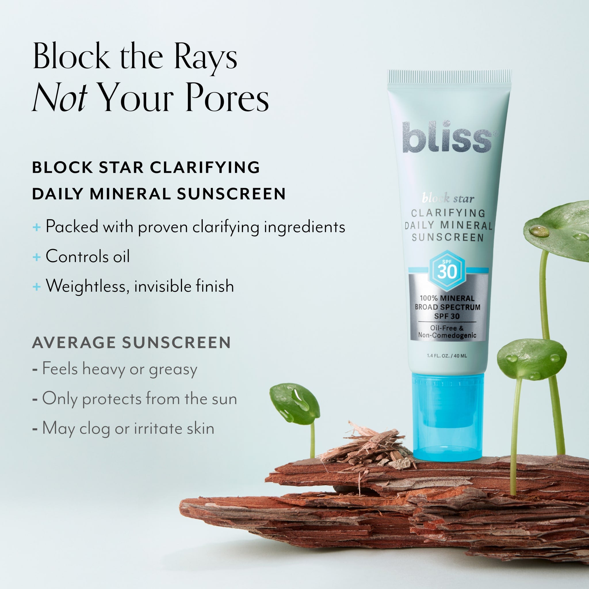 Block Star Clarifying Mineral Sunscreen SPF 30 - Image 6