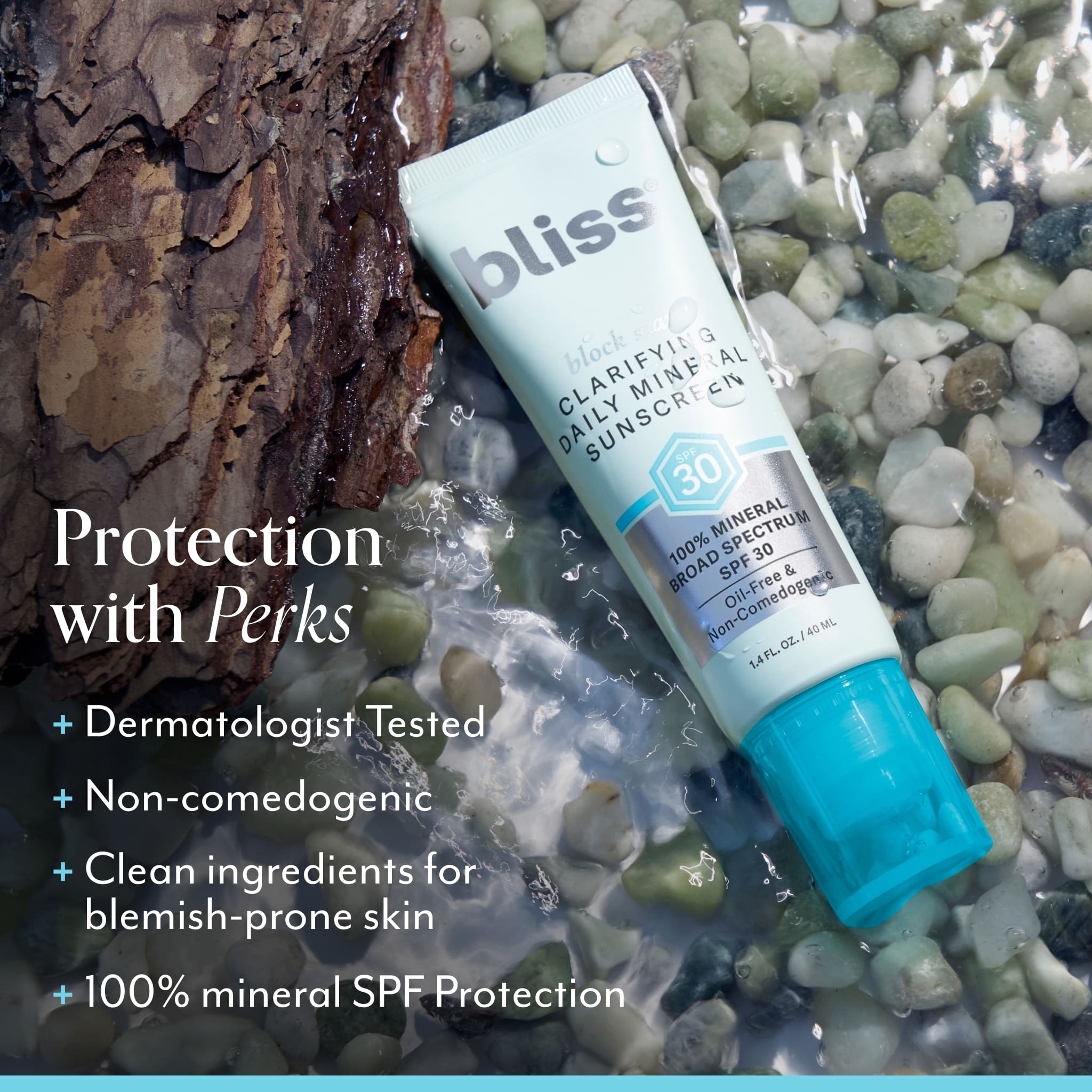 Block Star Clarifying Mineral Sunscreen SPF 30 - Image 9