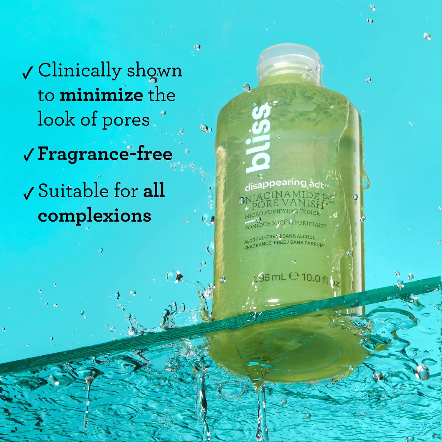 Disappearing Act Niacinamide PC + Pore Vanish Micro Purifying Toner - Image 4