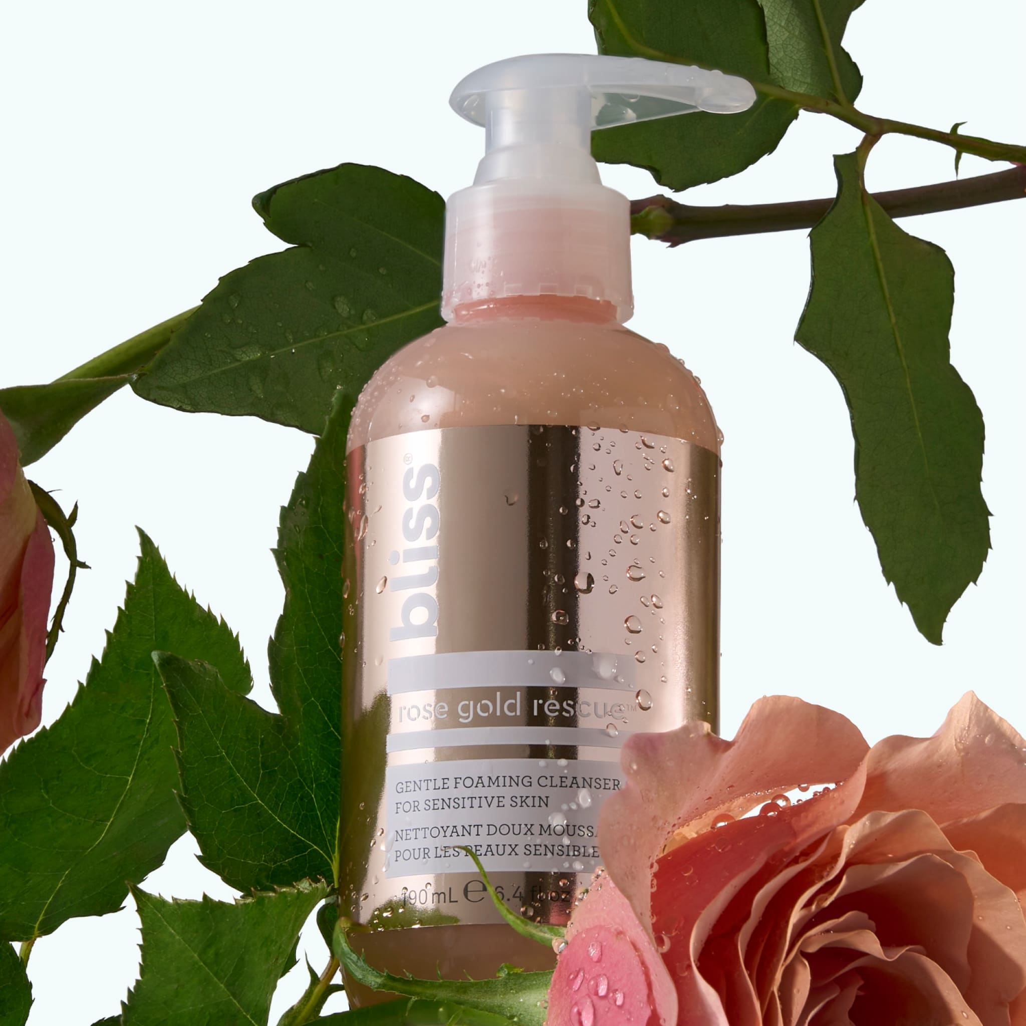 Rose Gold Rescue Gentle Foaming Cleanser for Sensitive Skin - Image 6