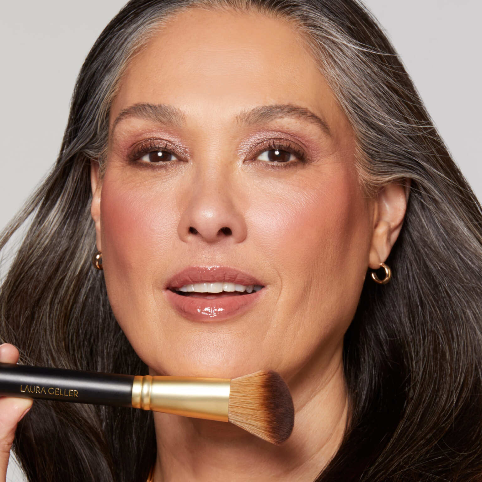 Baked Blush-n-Highlight Split, Pink Buttercream/ French Vanilla - Image 5