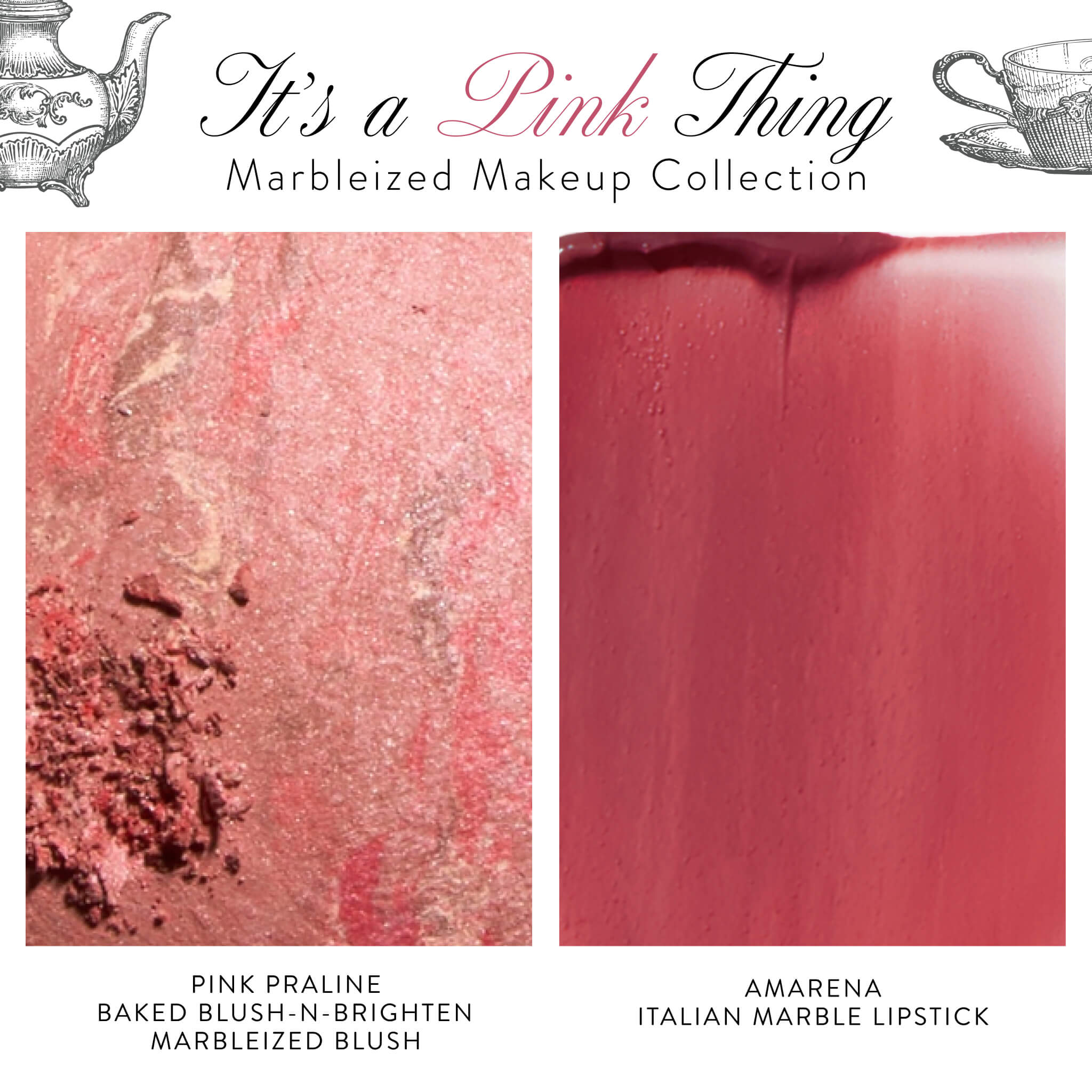 It's a Pink Thing Marbleized Makeup Collection - Image 3