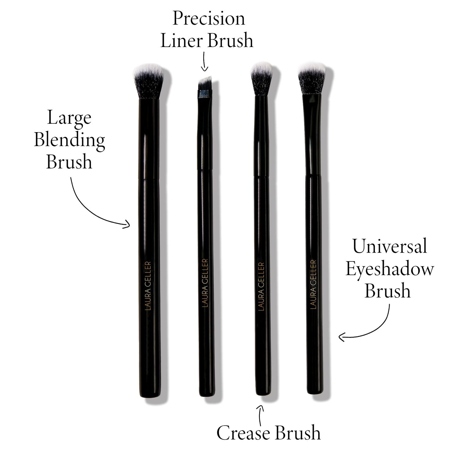 Shadow Skills 4PC Eye Brush Set - Image 3